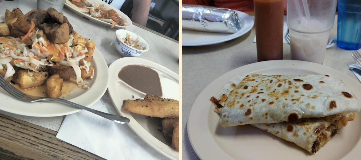 Taqueria La Bamba Menu